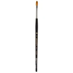 Budget ⌛ Golden Taklon Short Handle Filbert Brush by Artist's Loft™ Vienna by Artists Loft ❤️ -Artists Loft Sales 10013309 1