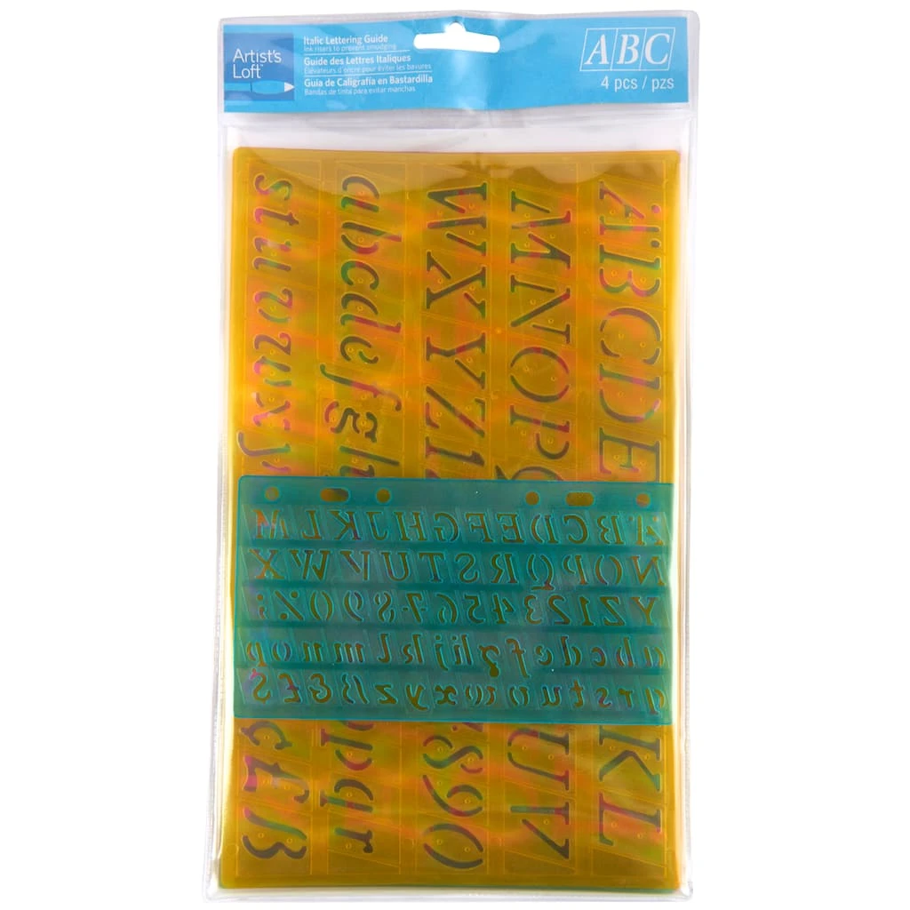 Promo ❤️ Italic Lettering Guides by Artist’s Loft™ by Artists Loft ⌛ 3 Promo ❤️ Italic Lettering Guides by Artist’s Loft™ by Artists Loft ⌛