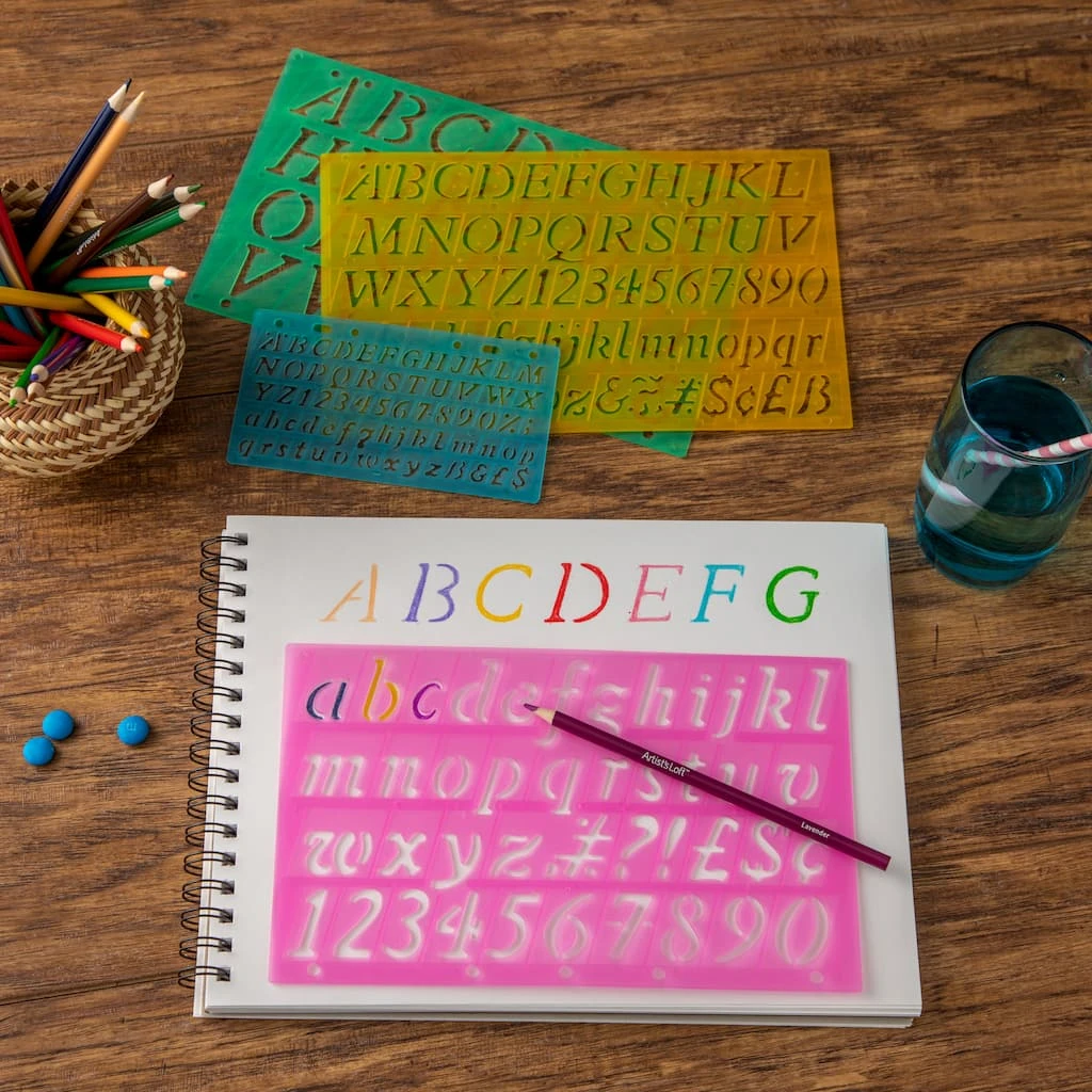 Promo ❤️ Italic Lettering Guides by Artist’s Loft™ by Artists Loft ⌛ 4 Promo ❤️ Italic Lettering Guides by Artist’s Loft™ by Artists Loft ⌛ - Image 2