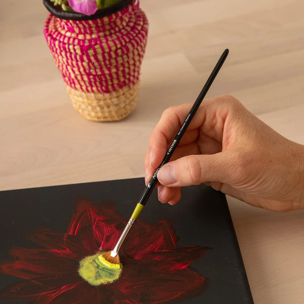 Brand new π Vienna Golden Taklon Fan Brush by Artist's Loft™ by Artists Loft βοΈ 4 Brand new π Vienna Golden Taklon Fan Brush by Artist's Loft™ by Artists Loft βοΈ - Image 2