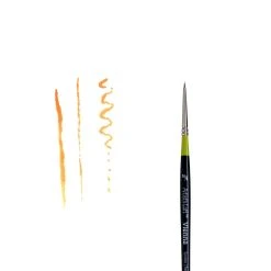 Hot Sale ⌛ 12 Pack: Vienna Golden Taklon Short Handle Spotter Brush by Artist's Loft™ by Artists Loft 🌟 -Artists Loft Sales 10064926 3