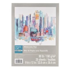 Best deal 😀 Necessities™ Watercolor Pad by Artist’s Loft™, 9" x 12" by Artists Loft ❤️
