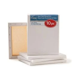 Buy 🎉 10 Pack 8" x 10" Super Value Canvas by Artist's Loft® Necessities™ by Artists Loft 🥰