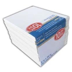 Buy 🎉 10 Pack 8" x 10" Super Value Canvas by Artist's Loft® Necessities™ by Artists Loft 🥰 -Artists Loft Sales 10131568 3