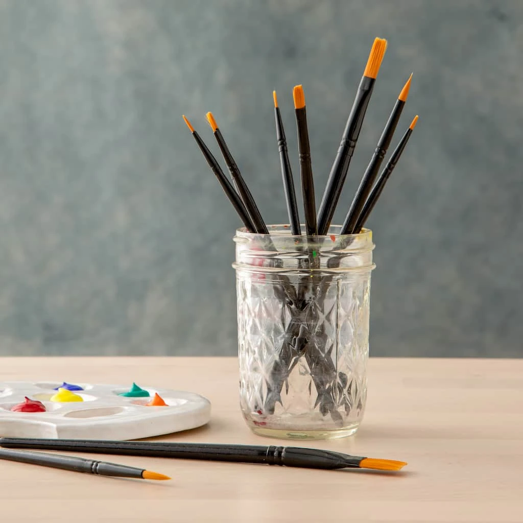 Brand new ⌛ 10 Piece Golden Synthetic Acrylic Brushes By Artist's Loft® Necessities™ by Artists Loft ⭐ 4 Brand new ⌛ 10 Piece Golden Synthetic Acrylic Brushes By Artist's Loft® Necessities™ by Artists Loft ⭐ - Image 2