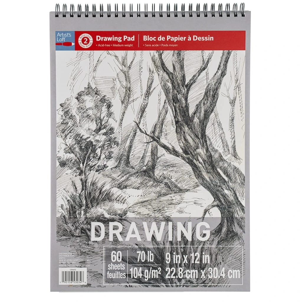 New β€οΈ Drawing Pad by Artist's Loft™, 9" x 12" by Artists Loft 𧨠3 New β€οΈ Drawing Pad by Artist's Loft™, 9" x 12" by Artists Loft π§¨