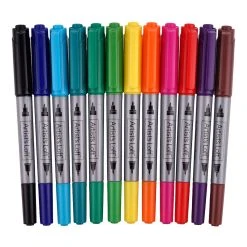 Best deal 😀 Dual Tip Permanent Markers, 12ct. by Artist's Loft™ by Artists Loft 🛒