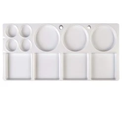 Coupon ⌛ Artist's Loft™ 11 Well Rectangular Artist Palette by Artists Loft ✔️ -Artists Loft Sales 10207777
