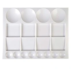 Best reviews of 👏 12 Pack: 20 Well Rectangular Artist Palette by Artist's Loft™ by Artists Loft ✔️