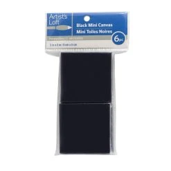 Discount βοΈ 12 Packs: 6 ct. (72 total) 2" x 2" Black Mini Canvas by Artist's Loft™ Necessities™ by Artists Loft π₯° 11 Discount βοΈ 12 Packs: 6 ct. (72 total) 2" x 2" Black Mini Canvas by Artist's Loft™ Necessities™ by Artists Loft π₯° -Artists Loft Sales 10219233 1 1