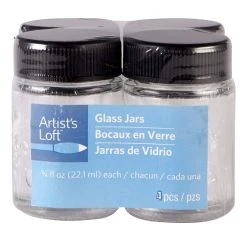 Discount π Artist's Loft™ Small Glass Jars by Artists Loft π 7 Discount π Artist's Loft™ Small Glass Jars by Artists Loft π -Artists Loft Sales 10230166 02
