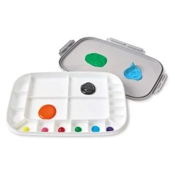 Wholesale 🥰 6 Pack: Peel-Off Palette with Lid by Artist's Loft™ by Artists Loft 👍