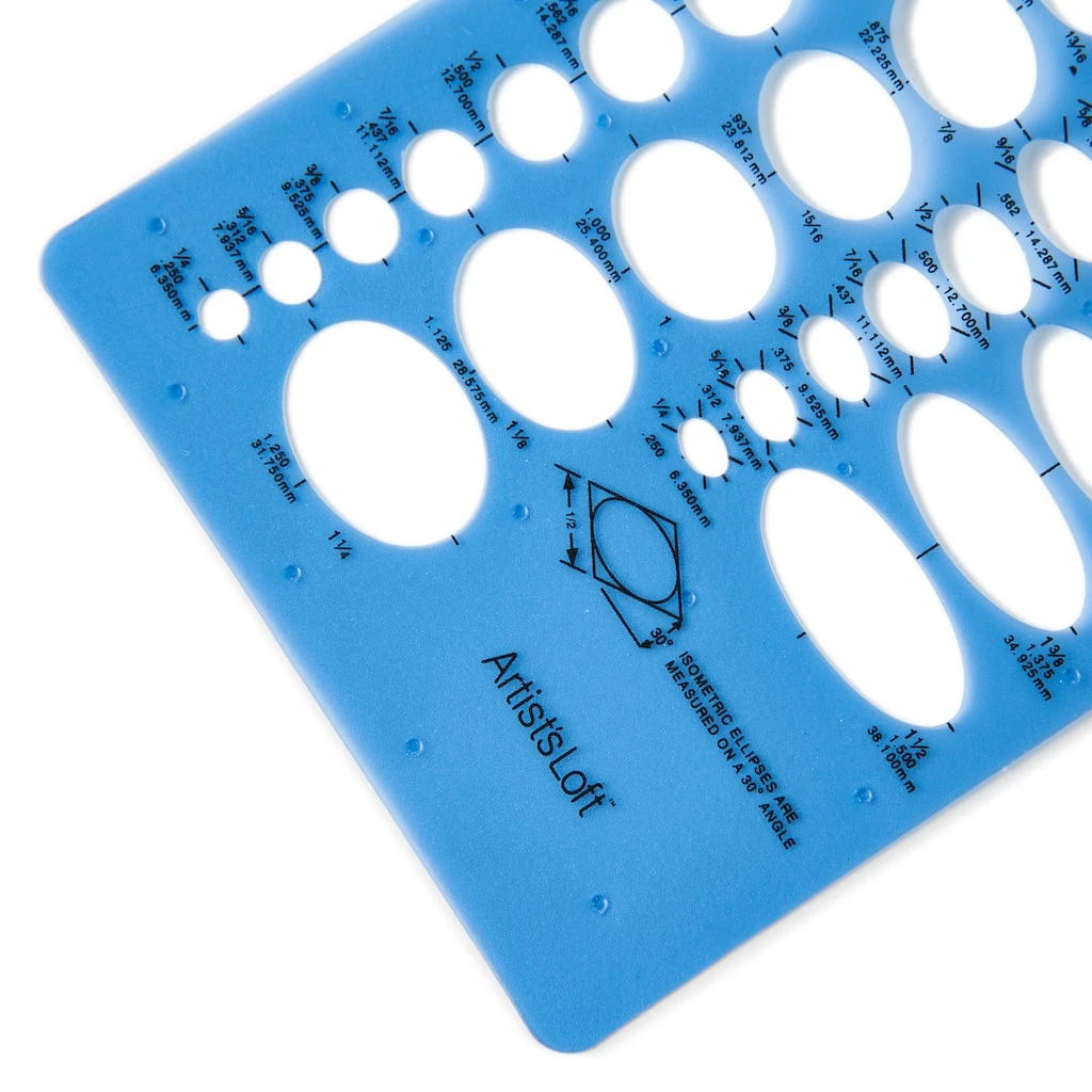 Wholesale ❤️ Isometric Ellipses Template by Artist’s Loft™ by Artists Loft ⭐ 5 Wholesale ❤️ Isometric Ellipses Template by Artist’s Loft™ by Artists Loft ⭐ - Image 3