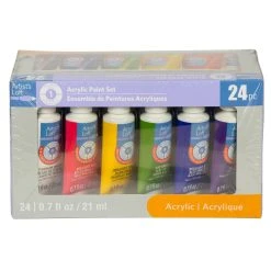 Coupon ⌛ 24 Color Acrylic Paint Set by Artist's Loft™, 21ml by Artists Loft 🔥 -Artists Loft Sales 10327070 u