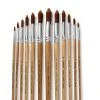 Cheap 👏 Brown Synthetic Round Brushes by Artist's Loft® Necessities™ by Artists Loft ⭐ -Artists Loft Sales 10335743 25