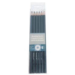 Best Pirce 🛒 Sketching Pencil 6 Piece Set by Artist's Loft™ by Artists Loft 🔔 -Artists Loft Sales 10335895 1