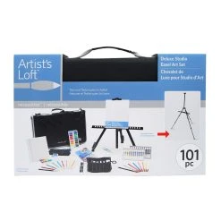 Cheapest ⭐ 6 Pack: 101 Piece Deluxe Easel Art Set by Artist's Loft™ Necessities™ by Artists Loft ⭐ 29 Cheapest ⭐ 6 Pack: 101 Piece Deluxe Easel Art Set by Artist's Loft™ Necessities™ by Artists Loft ⭐ -Artists Loft Sales 10435559 1 1
