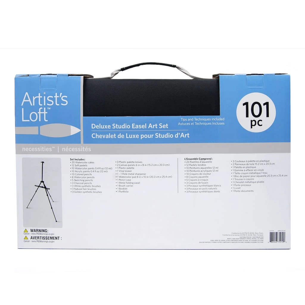 Deals ๐ฏ 101 Piece Deluxe Easel Art Set by Artist's Loft™ Necessities™ by Artists Loft โค๏ธ 7 Deals ๐ฏ 101 Piece Deluxe Easel Art Set by Artist's Loft™ Necessities™ by Artists Loft โค๏ธ - Image 5