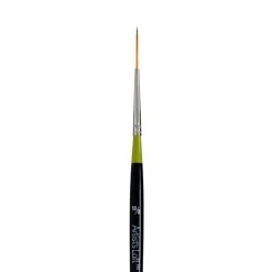 Brand new 🎉 Golden Taklon Short Handle Script Liner Brush by Artist's Loft™ Vienna by Artists Loft 🎁 -Artists Loft Sales 10474974 2