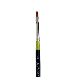 Best Pirce 😉 12 Pack: Vienna Golden Taklon Short Handle Filbert Brush by Artist's Loft™ by Artists Loft 🎁 -Artists Loft Sales 10474975 2 1