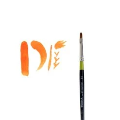 Best Pirce 😉 12 Pack: Vienna Golden Taklon Short Handle Filbert Brush by Artist's Loft™ by Artists Loft 🎁 -Artists Loft Sales 10474975 3