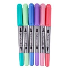 Discount 💯 12 Packs: 6 ct. (72 total) Dual Tip Permanent Fashion Markers by Artist's Loft™ by Artists Loft ✨