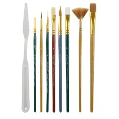 Best Pirce 🧨 Super Value 25 Piece Brush Set by Artist's Loft™ Necessities™ by Artists Loft 💯 -Artists Loft Sales 10503498 4