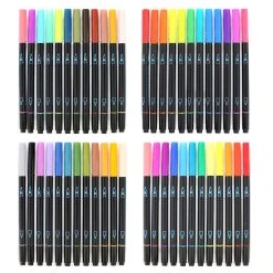 Discount 🧨 6 Packs: 48 ct. (288 total) Watercolor Dual-Tip Markers by Artist's Loft™ by Artists Loft ✨