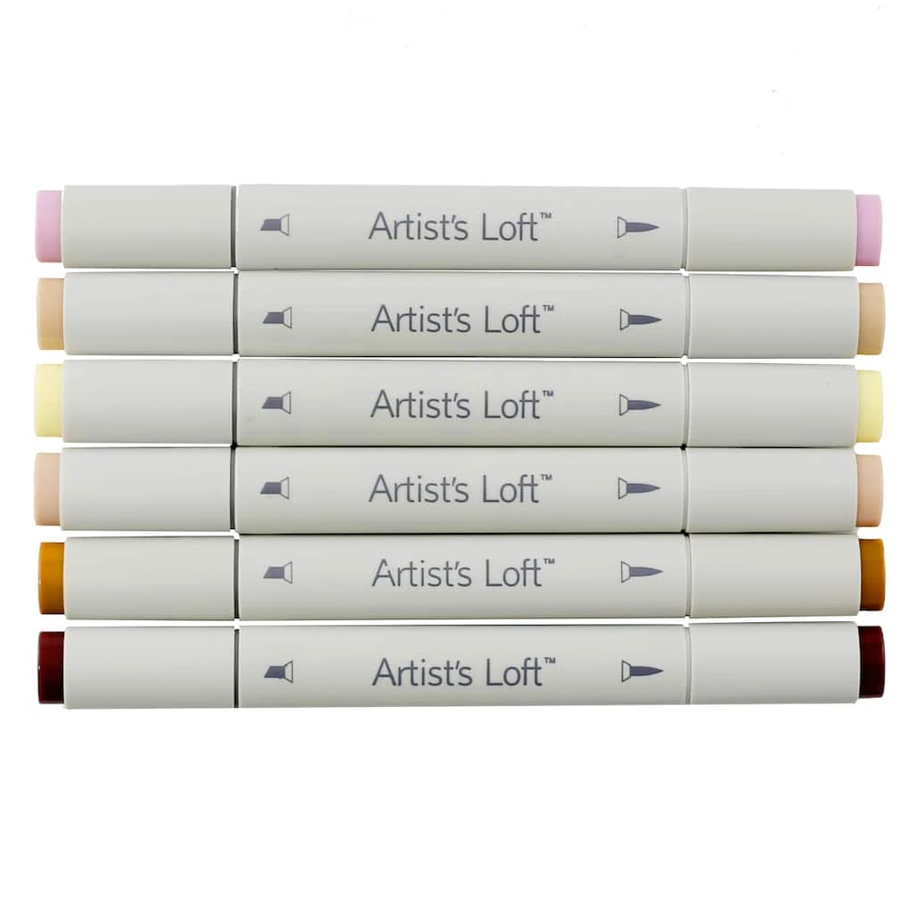 Flash Sale π 6 Packs: 6 ct. (36 total) Portrait Sketch Markers by Artist's Loft™ by Artists Loft βοΈ 3 Flash Sale π 6 Packs: 6 ct. (36 total) Portrait Sketch Markers by Artist's Loft™ by Artists Loft βοΈ