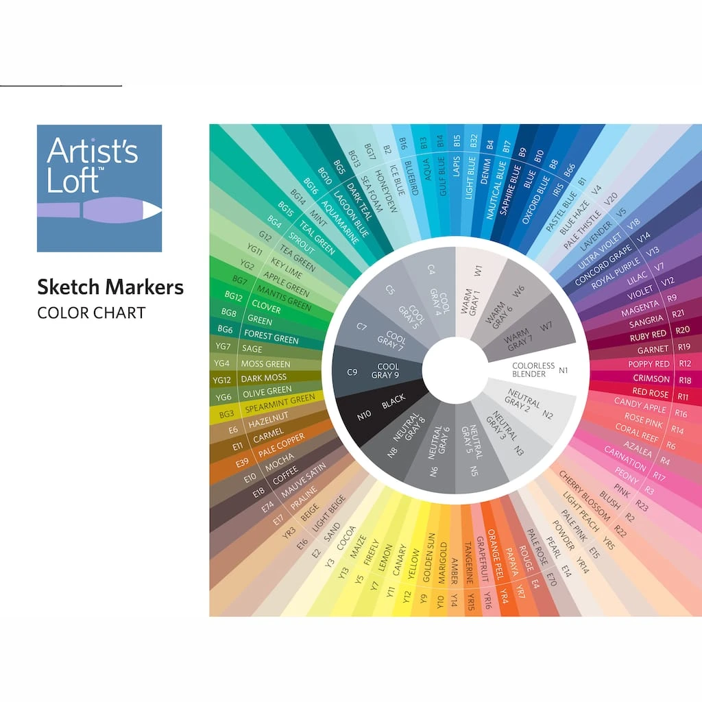 Best Pirce π 6 Packs: 6 ct. (36 total) Bright Primaries Sketch Markers by Artist's Loft™ by Artists Loft π 7 Best Pirce π 6 Packs: 6 ct. (36 total) Bright Primaries Sketch Markers by Artist's Loft™ by Artists Loft π - Image 5