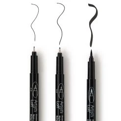 Promo ⭐ Multi Tip Black Illustration Pen Set By Artist's Loft™ by Artists Loft 🌟 -Artists Loft Sales 10539870 23