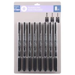 Budget 🛒 Black Illustration Pens By Artist's Loft™ by Artists Loft 🌟 -Artists Loft Sales 10539871