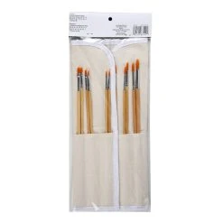 Best reviews of 👏 Long Handle Gold Synthetic Paintbrush Set By Artist's Loft® Necessities™ by Artists Loft 😀 -Artists Loft Sales 10552919 2