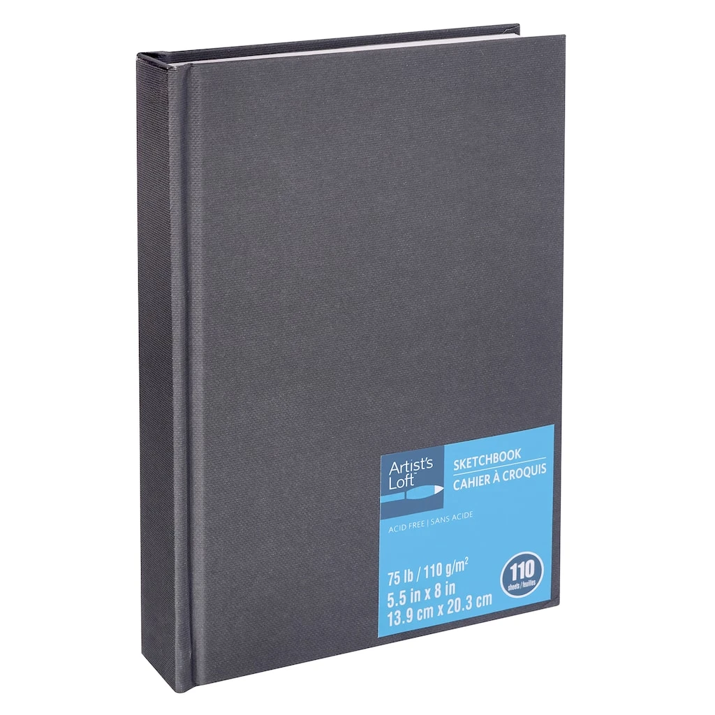Wholesale π₯ 12 Pack: Gray Hardcover Sketchbook by Artist's Loft™, 5.5" x 8" by Artists Loft π 3 Wholesale π₯ 12 Pack: Gray Hardcover Sketchbook by Artist's Loft™, 5.5" x 8" by Artists Loft π