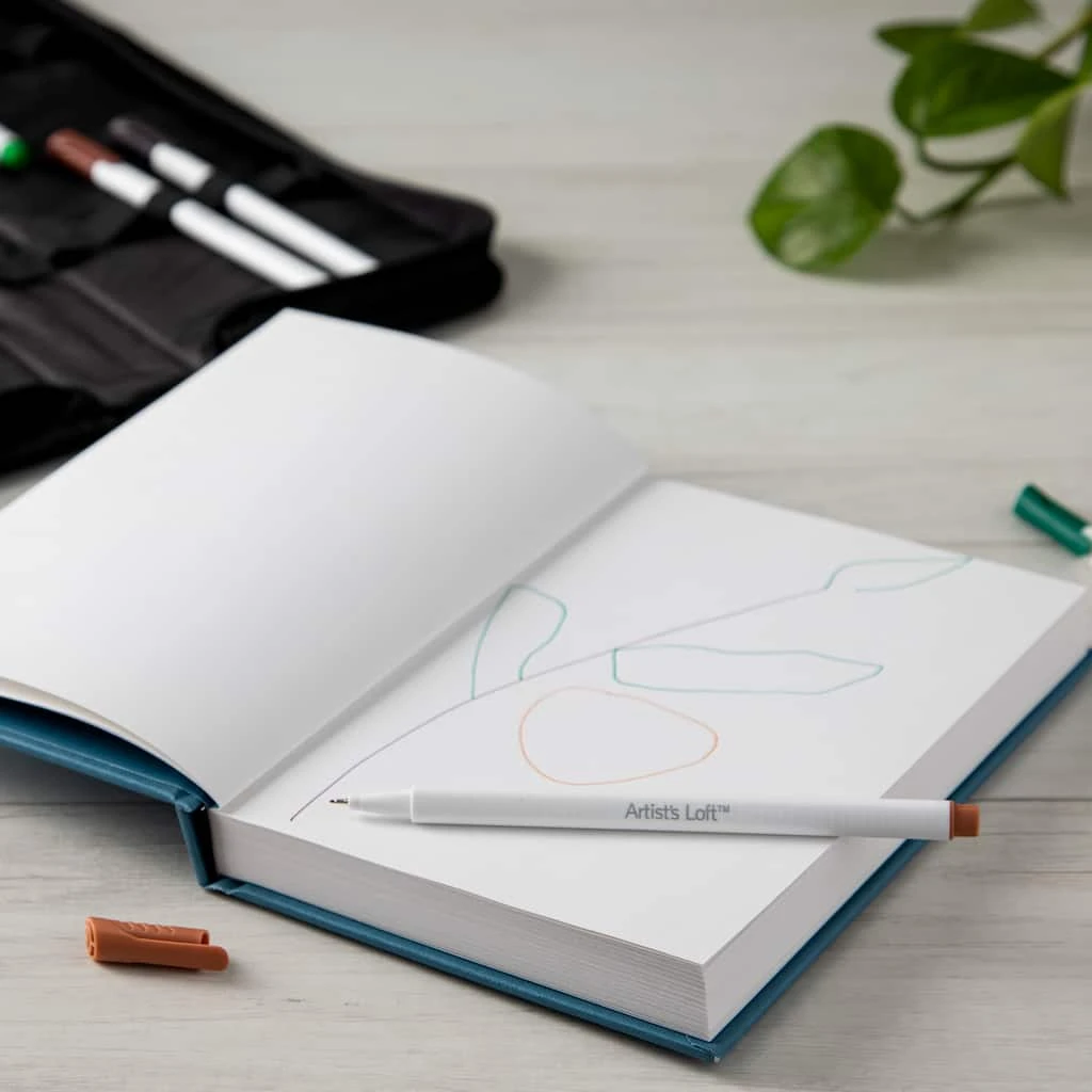 Cheap βοΈ Blue Hardbound Sketchbook By Artist's Loft™ by Artists Loft π 4 Cheap βοΈ Blue Hardbound Sketchbook By Artist's Loft™ by Artists Loft π - Image 2