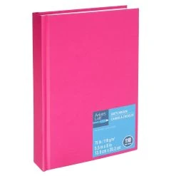Deals ✔️ 12 Pack: Berry Hardcover Sketchbook by Artist's Loft™, 5.5" x 8" by Artists Loft 🛒