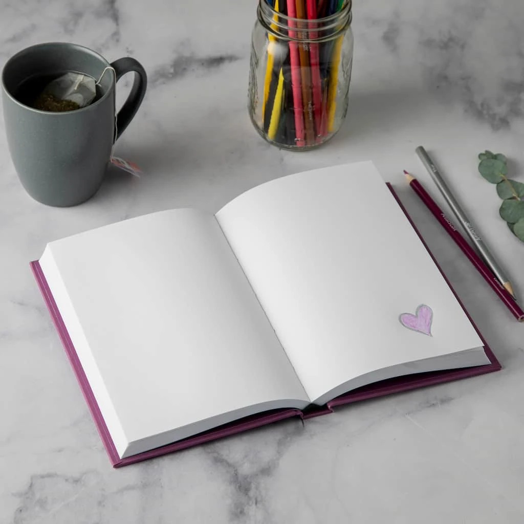 Flash Sale ✨ Purple Hardbound Sketchbook By Artist's Loft™ by Artists Loft ⭐ 4 Flash Sale ✨ Purple Hardbound Sketchbook By Artist's Loft™ by Artists Loft ⭐ - Image 2
