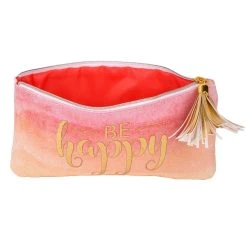 Best Pirce 🥰 8 Pack: Be Happy Pouch By Artist's Loft™ by Artists Loft 🥰 -Artists Loft Sales 10564421 2 1