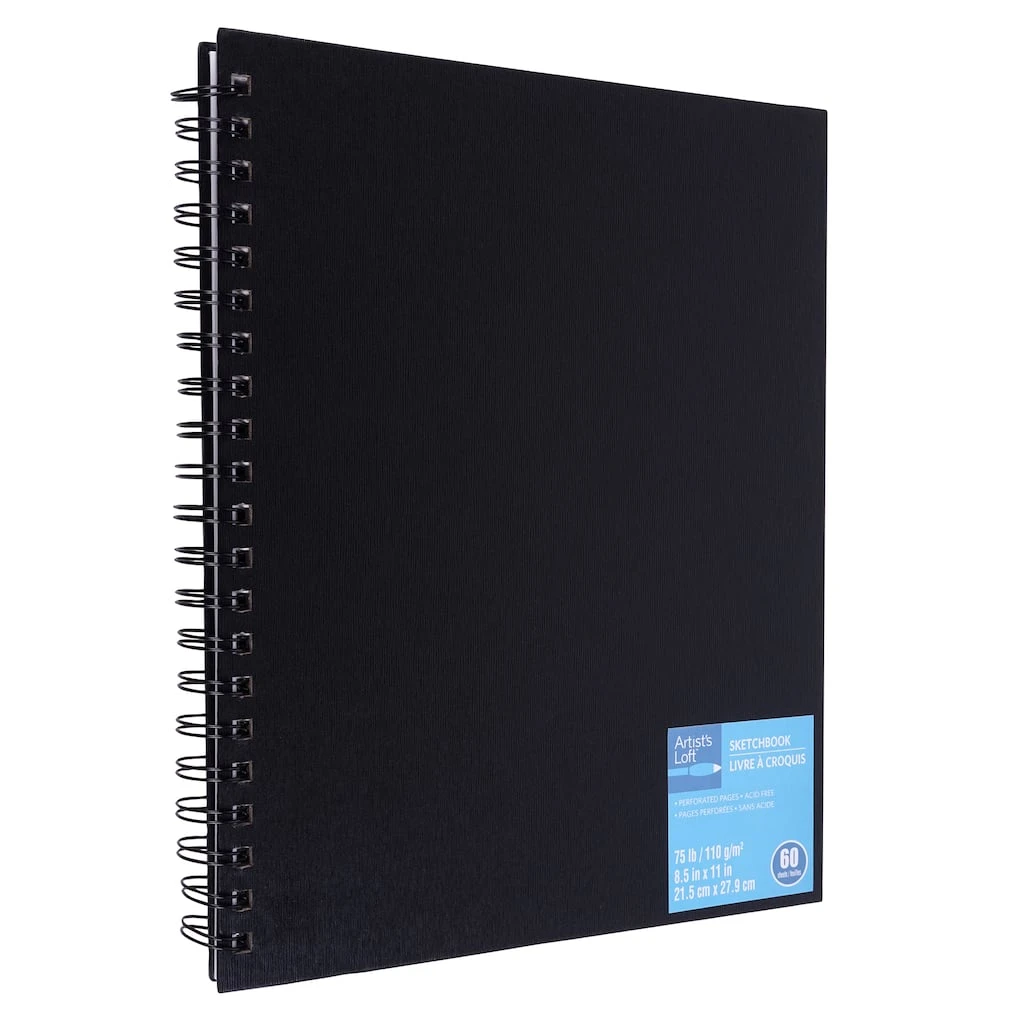 Deals ๐ Black Wirebound Sketchbook by Artist's Loft™ by Artists Loft ๐ 3 Deals ๐ Black Wirebound Sketchbook by Artist's Loft™ by Artists Loft ๐