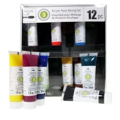 Hot Sale ✔️ Level 3 Acrylic Paint Mixing Set by Artist's Loft® 12ct. by Artists Loft 💯 -Artists Loft Sales 10597389 2