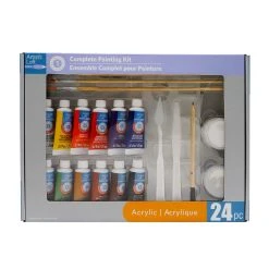 Best Pirce 🤩 8 Pack: Level 1 Complete Acrylic Painting Set by Artist's Loft™ by Artists Loft 👏