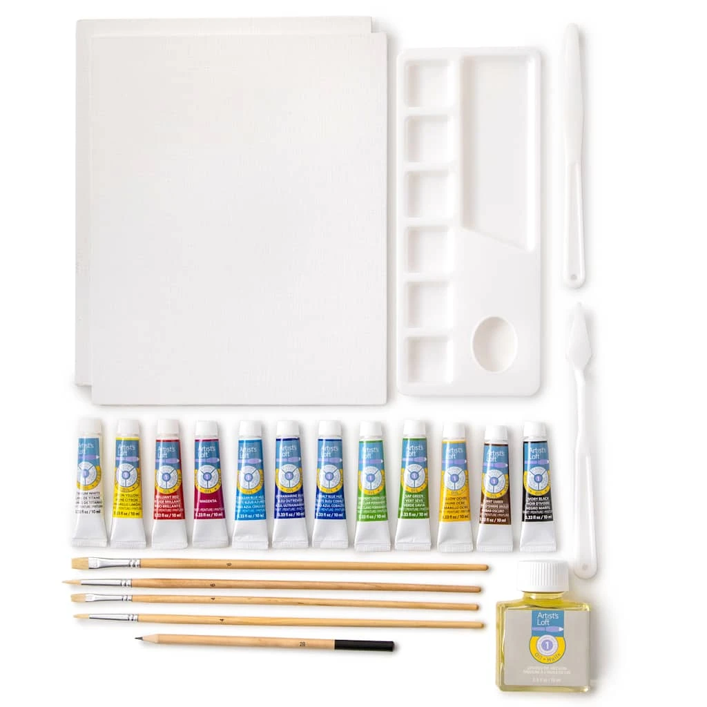 Deals β¨ Level 1 Complete Oil Painting Set by Artist's Loft™ by Artists Loft π₯ 3 Deals β¨ Level 1 Complete Oil Painting Set by Artist's Loft™ by Artists Loft π₯