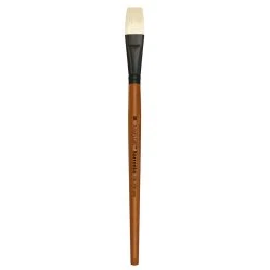 New ✨ Level 1 Oil Short Handle Flat Brush by Artist's Loft™ by Artists Loft ✔️ -Artists Loft Sales 10598712 1