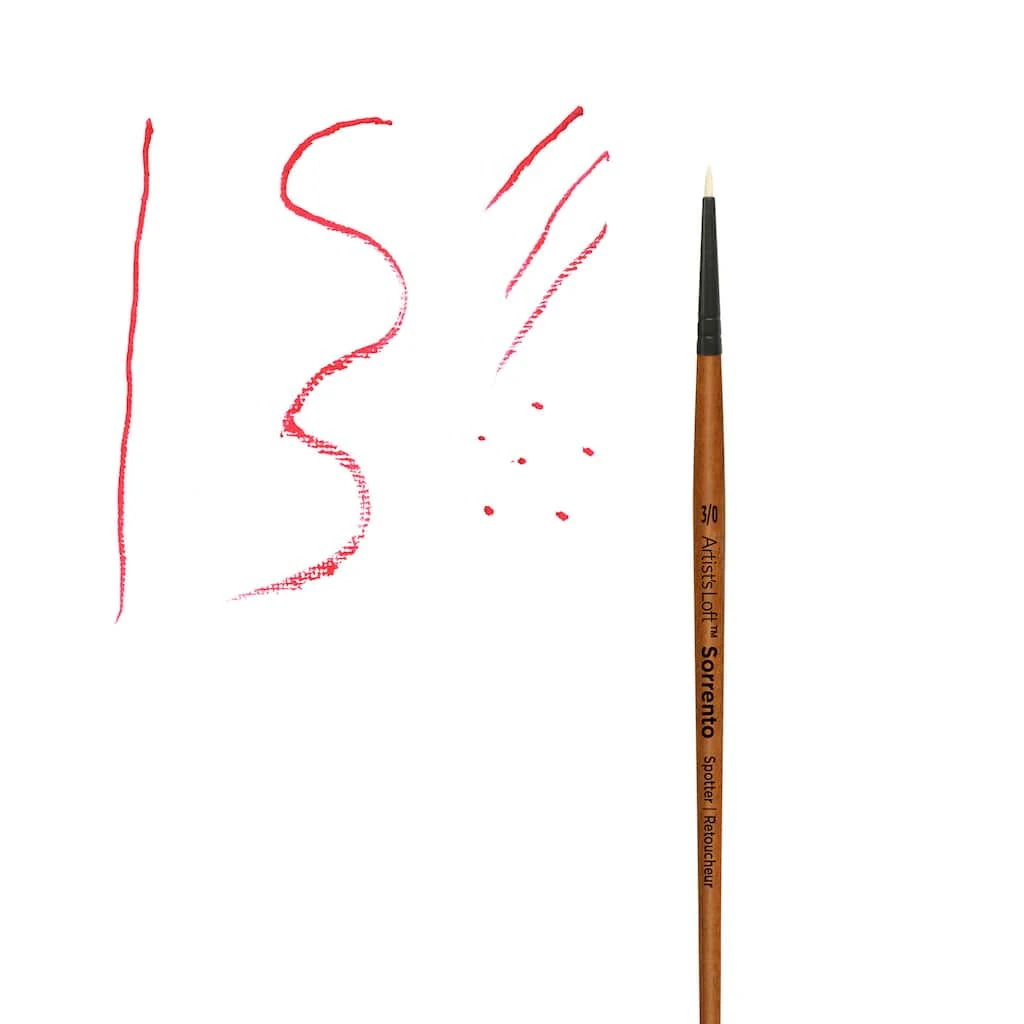 Best Pirce ⌛ Level 1 Oil Short Handle Spotter Brush by Artist's Loft™ by Artists Loft ⌛ 5 Best Pirce ⌛ Level 1 Oil Short Handle Spotter Brush by Artist's Loft™ by Artists Loft ⌛ - Image 3