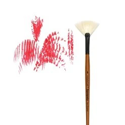 Best reviews of ❤️ Level 1 Oil Short Handle Fan Brush by Artist's Loft™ by Artists Loft ✨ -Artists Loft Sales 10598734 3