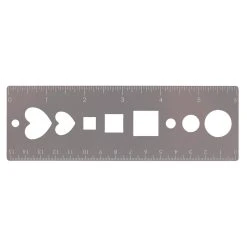 New β 16 Pack: Silver Metal Ruler by Artist's Loft™ by Artists Loft β