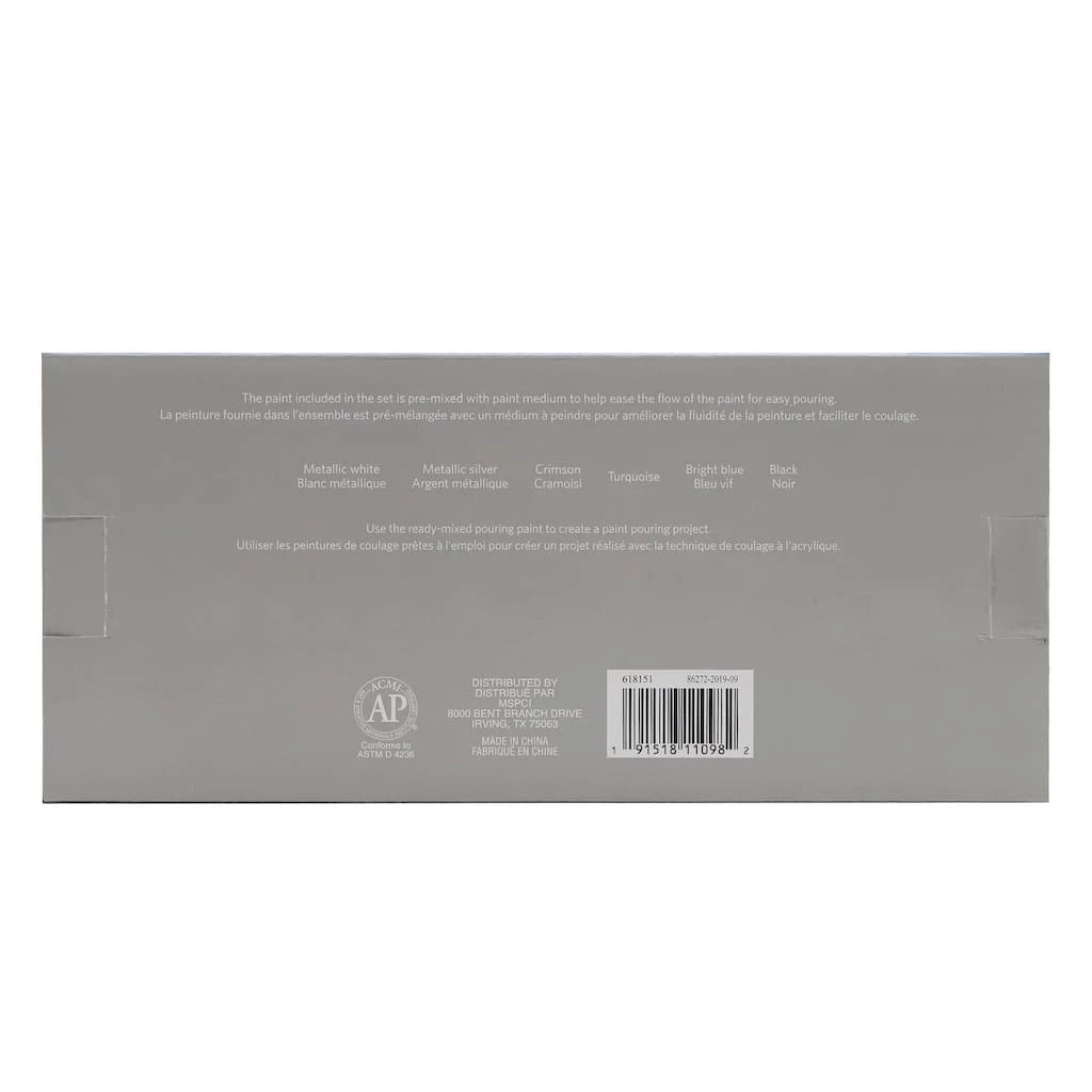 Best Sale ✨ 12 Packs: 6 ct. (72 total) Ready-Mixed Pouring Paint Set by Artist’s Loft™ by Artists Loft ✨ 6 Best Sale ✨ 12 Packs: 6 ct. (72 total) Ready-Mixed Pouring Paint Set by Artist’s Loft™ by Artists Loft ✨ - Image 4