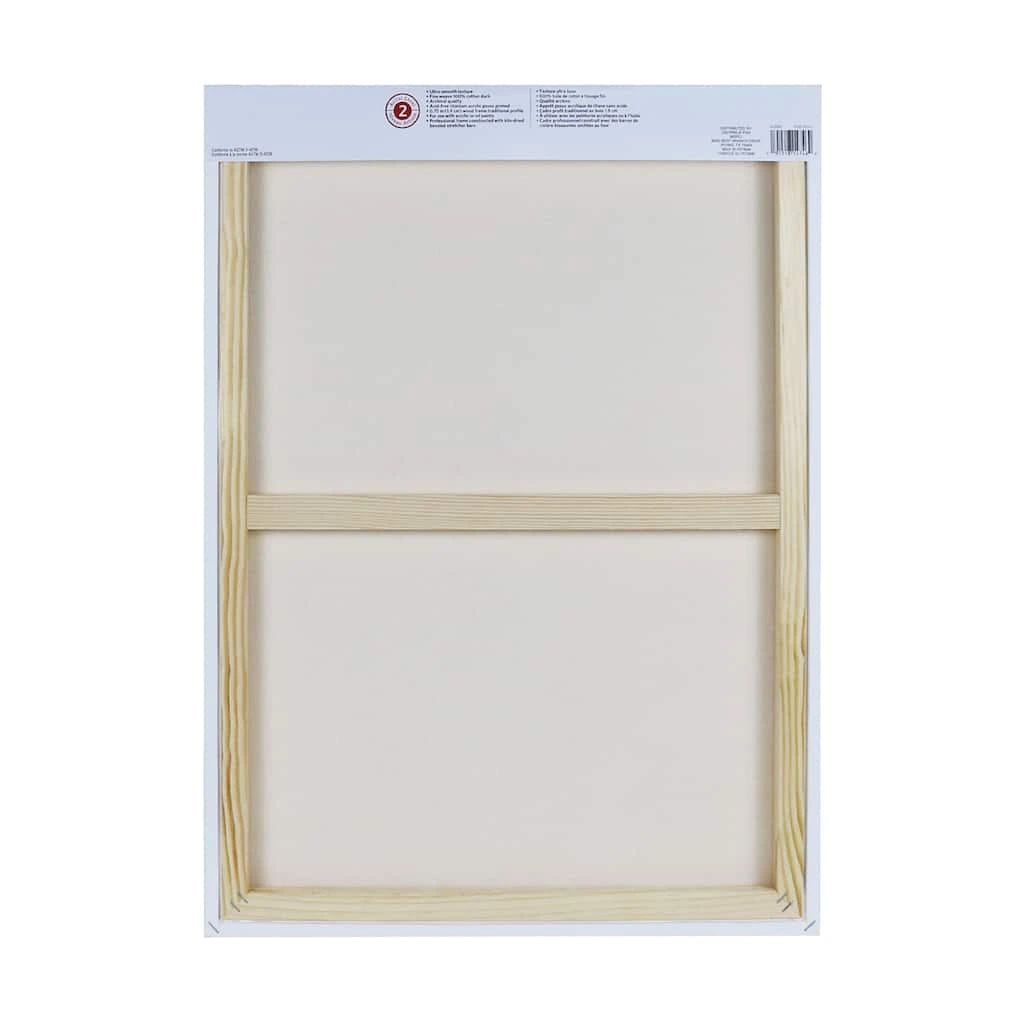 Cheap ✔️ 6 Pack: Level 2 24" x 36" Ultra-Smooth Traditional Profile Canvas by Artist's Loft™ by Artists Loft ✨ 4 Cheap ✔️ 6 Pack: Level 2 24" x 36" Ultra-Smooth Traditional Profile Canvas by Artist's Loft™ by Artists Loft ✨ - Image 2