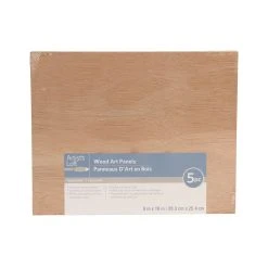 Brand new ✔️ 12 Packs: 5 ct. (60 total) 8" x 10" Unfinished Wood Art Panel by Artist's Loft™ Necessities™ by Artists Loft 🔔 -Artists Loft Sales 10622563 1 1