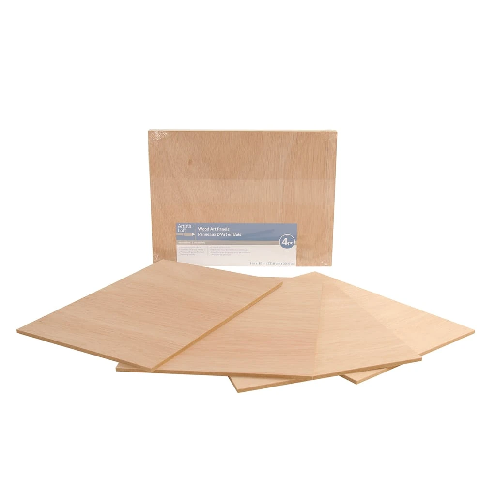 Best Sale π 12 Packs: 4 ct. (48 total) 9" x 12" Unfinished Wood Art Panel by Artist's Loft™ Necessities™ by Artists Loft π₯ 3 Best Sale π 12 Packs: 4 ct. (48 total) 9" x 12" Unfinished Wood Art Panel by Artist's Loft™ Necessities™ by Artists Loft π₯